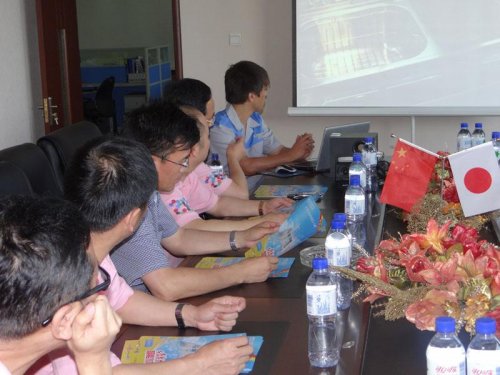 上海企业参观团参观北本电器
